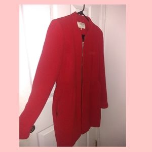 Zara Red Coat